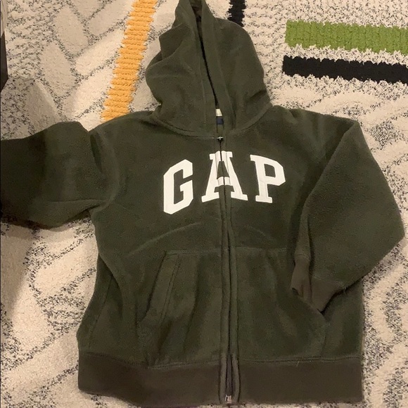 Olive green hoodie - Picture 3 of 3